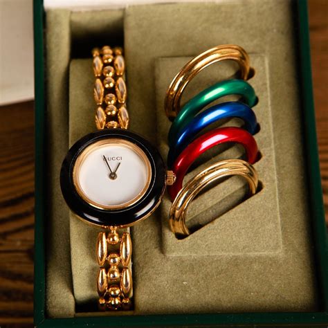 gucci womens watch replica|gucci vintage watch interchangeable.